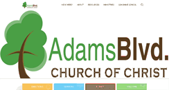 Desktop Screenshot of adamsblvd.org